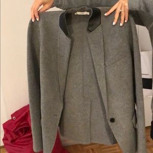 Vince Grey Wool Blazer